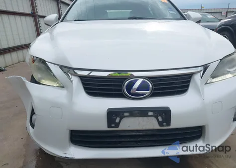 2012 Lexus Ct 200 from USA, damaged, VIN JTHKD5BH9C2094593